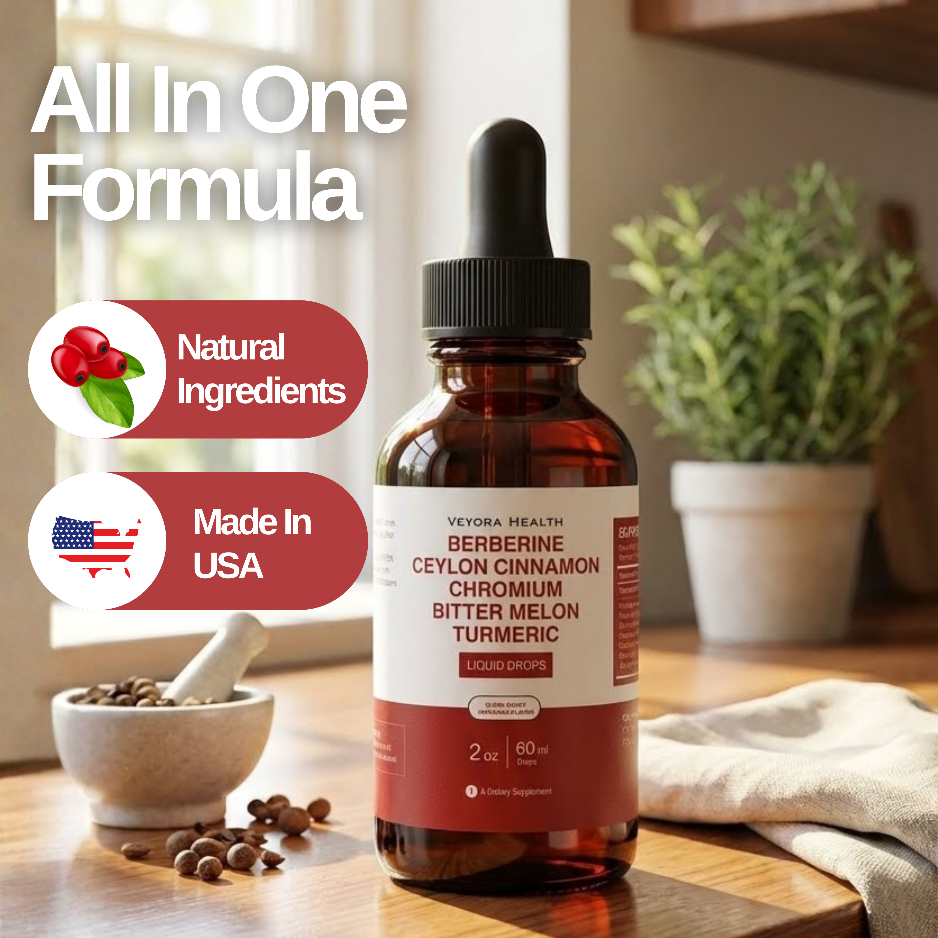 Veyora Health Berberine Drops